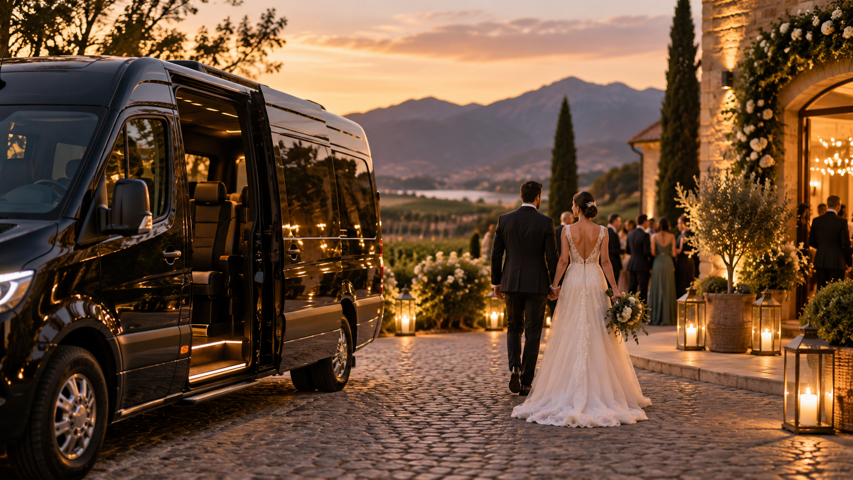 Servicio de transporte para celebraciones y viajes especiales